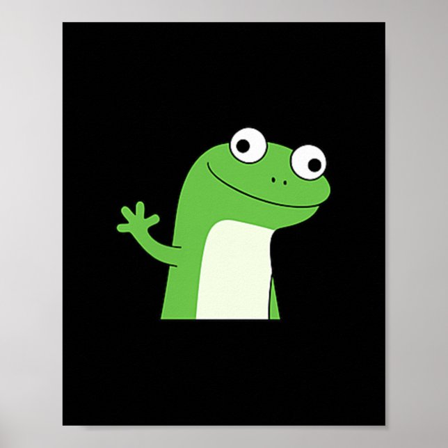 Affiche Lizard Lizard Lizard Lizard Funny Weirdcore meme V (Devant)