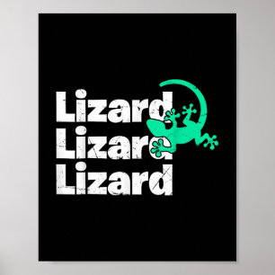 Affiche Lizard Lizard Lizard Mème amusant _2