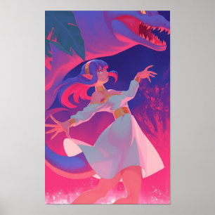 Affiche Lizard Queen