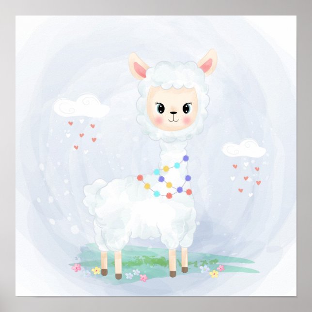 Affiche Llama/Alpaca (Devant)