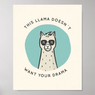 Affiche Llama Drama