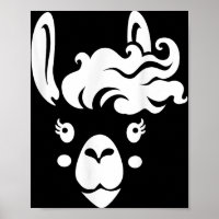 Llama Face Eyelashes Costume Halloween Coiffure