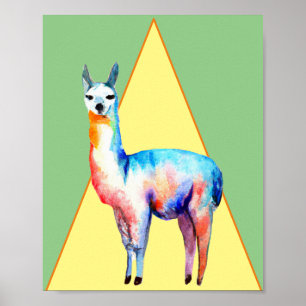 Affiche Llama lackadaisical en vedette