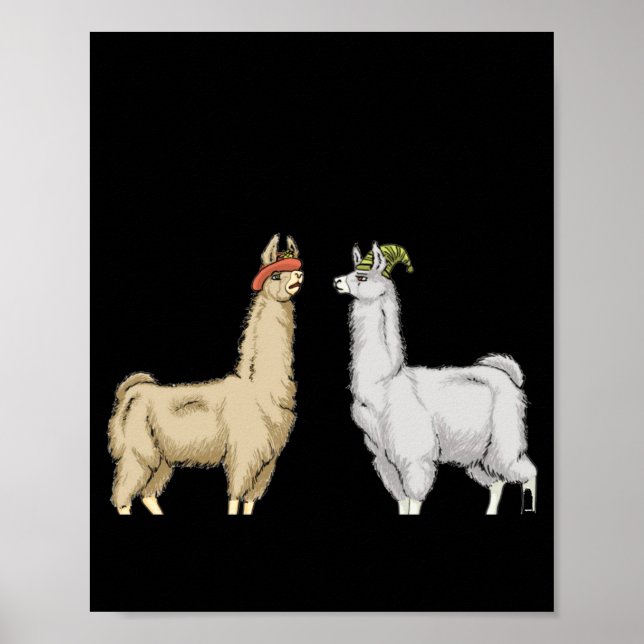 Affiche Llamas With Hats Carl  (Devant)