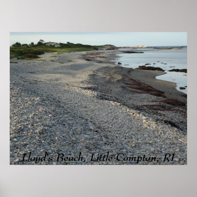 Affiche Lloyd's Beach, Little Compton, RI (Devant)