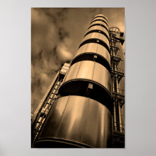 Affiche Lloyds Building Londres Angleterre Royaume-Uni