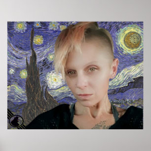 Affiche L'observateur du quartier de Starry Knight