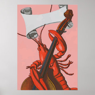 Affiche Lobster Jazz