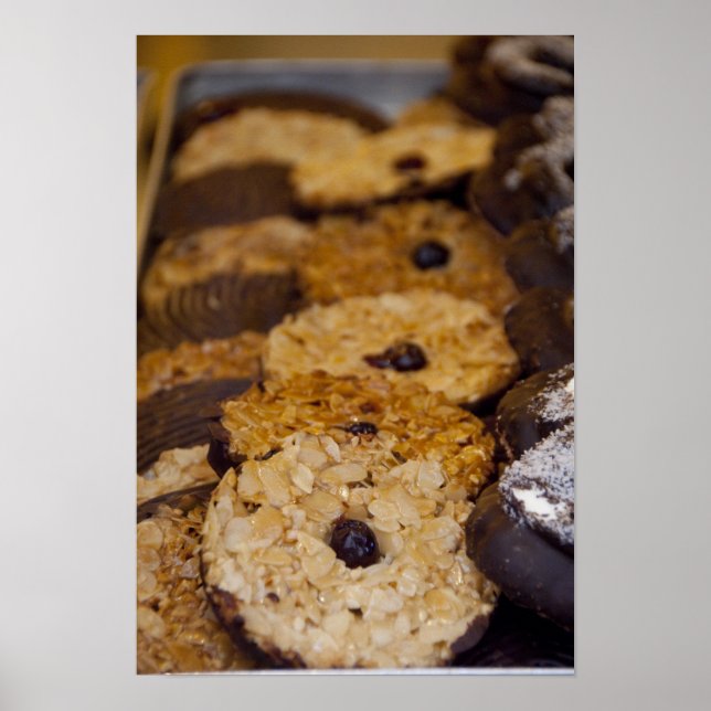 Affiche Local bakery shop window, Wertheim, (Devant)
