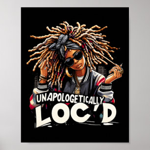 Affiche Loc'd Noir Mois d'Histoire Noir Noir A