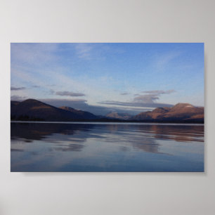 Affiche Loch Lomond Ecosse, R-U