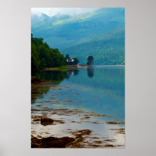 Affiche Loch Long, Arrochar, Écosse