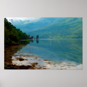 Affiche Loch Long, Arrochar, Ecosse