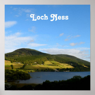 Affiche Loch Ness en Ecosse