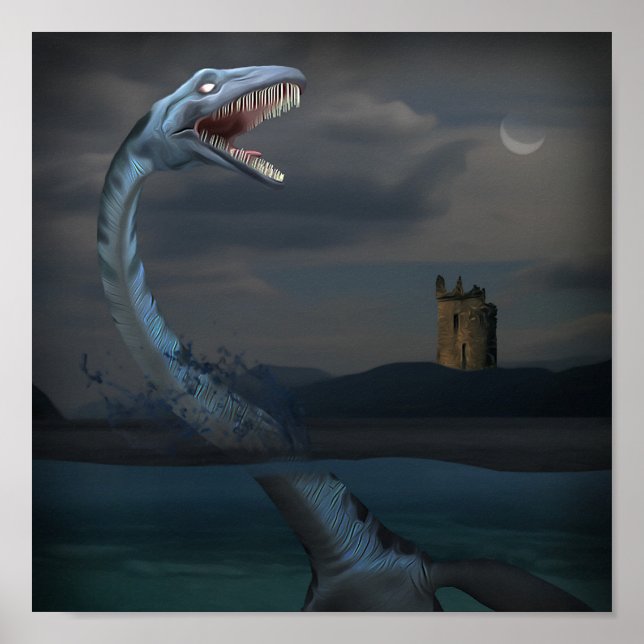 Affiche Loch Ness Monster (Creeptid) (Devant)