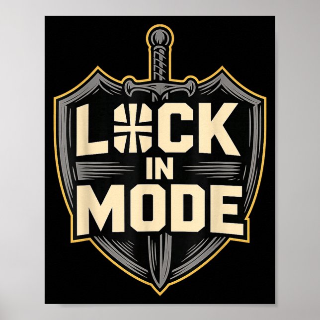 Affiche Lock In Mode Christian  (Devant)