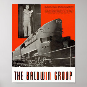 Affiche Locomotive 6111    
