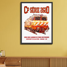 Locomotive électrique CP Serie 2620. Nez-Casse Loc