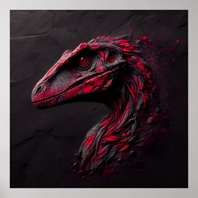 Affiche L'Ode à la préhistoire - Le génie de l'IA (Devant)