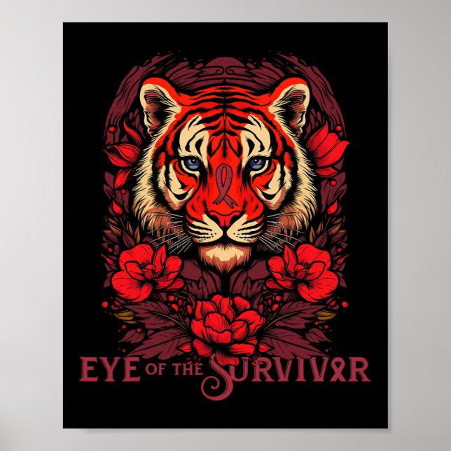Affiche L'Oeil De La Survivante De La Cellule De Faucille  (Devant)