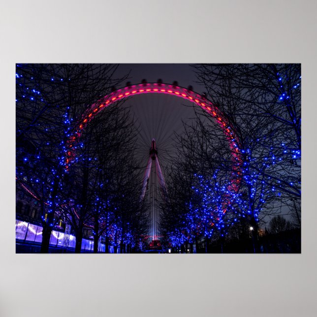 Affiche L'oeil de Londres (Devant)