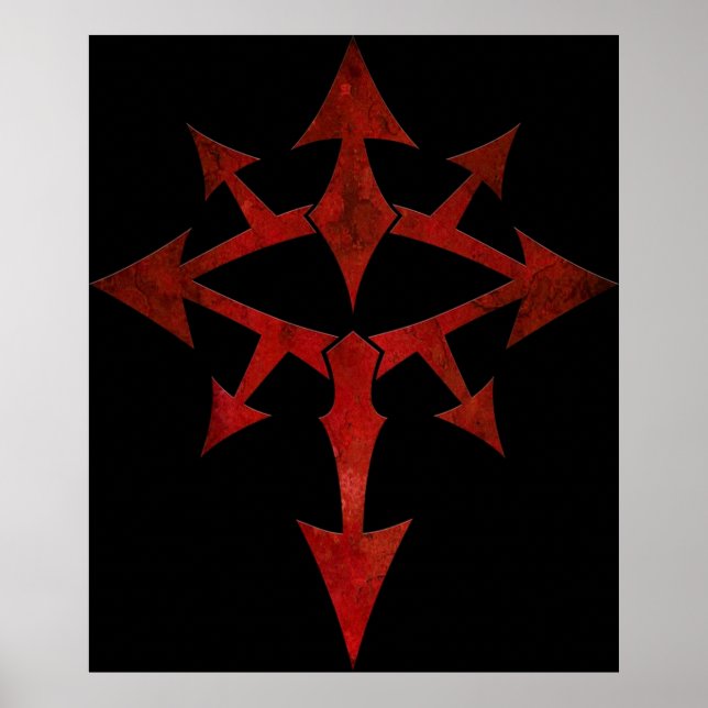 Affiche L'oeil du chaos (Devant)