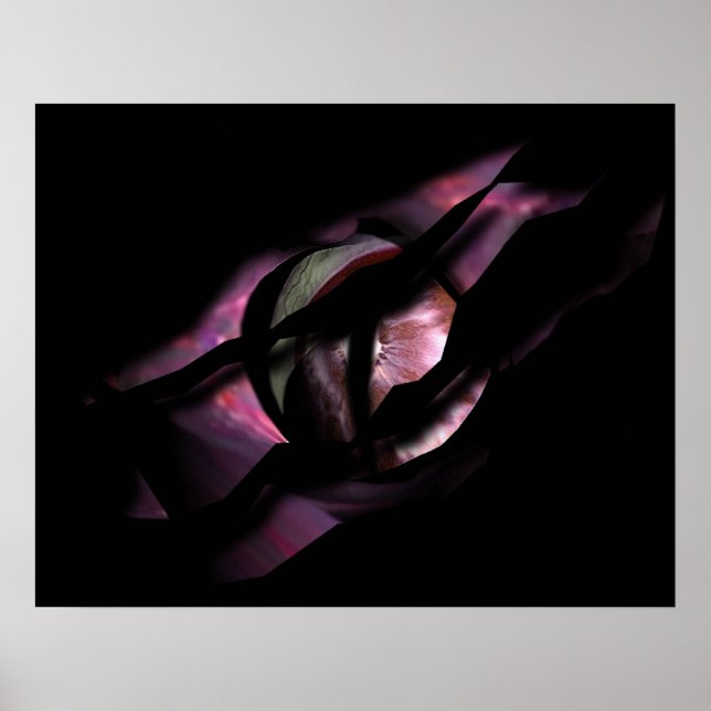 Affiche L'oeil du dragon s'écroule (Devant)