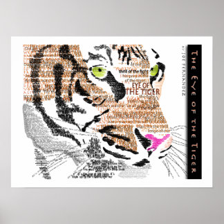 Affiche L'oeil du tigre