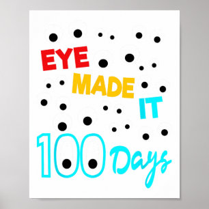 Affiche L'Oeil L'A Fait 100 Jours 100 Jours D'Étudiant À L