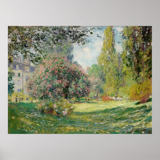 Affiche l'œuvre d'art de Claude Monet (Devant)