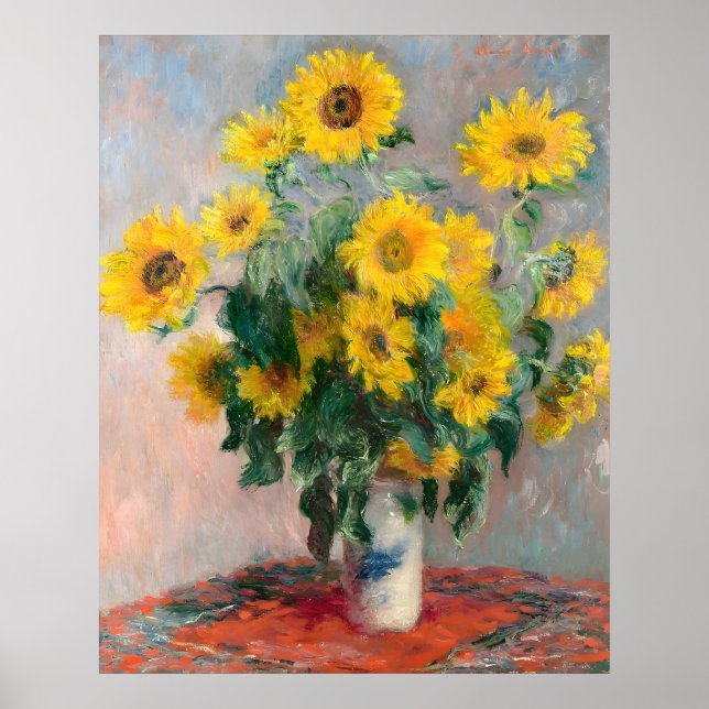 Affiche l'œuvre d'art de Claude Monet (Devant)