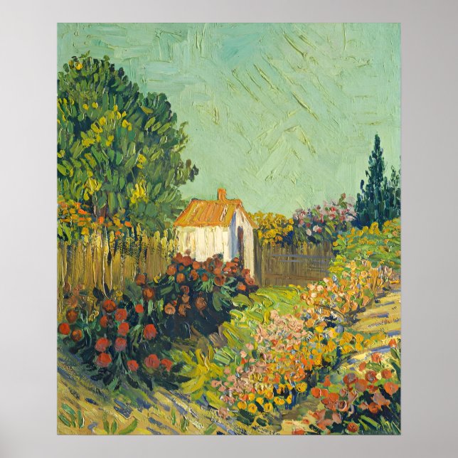 Affiche l'œuvre d'art de Vincent Van Gogh (Devant)
