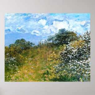 Affiche L'œuvre de Claude Monet, Printemps,