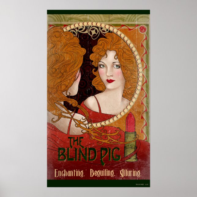 Affiche L'oeuvre Vintage BLIND PIG™ (Devant)