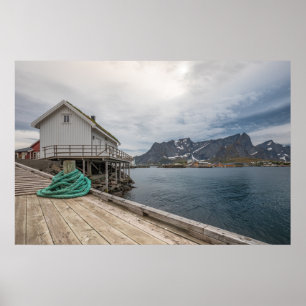Affiche Lofoten Norvège