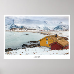 Affiche Lofoten, Norway