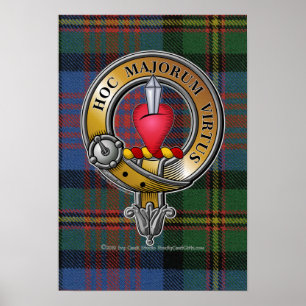 Affiche Logan Tartan & Badge