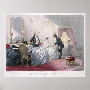 Affiche Loge de Le Salon de un l'Opera