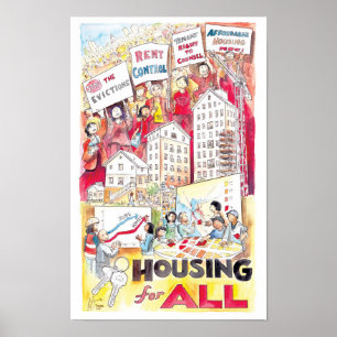 Affiche Logement pour toute l'affiche