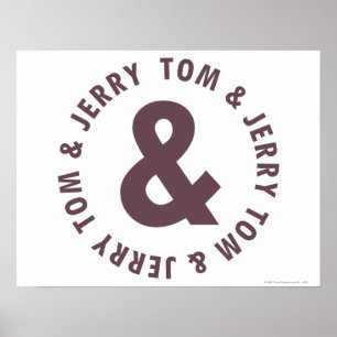 Affiche Logo 8 Tom et Jerry Round