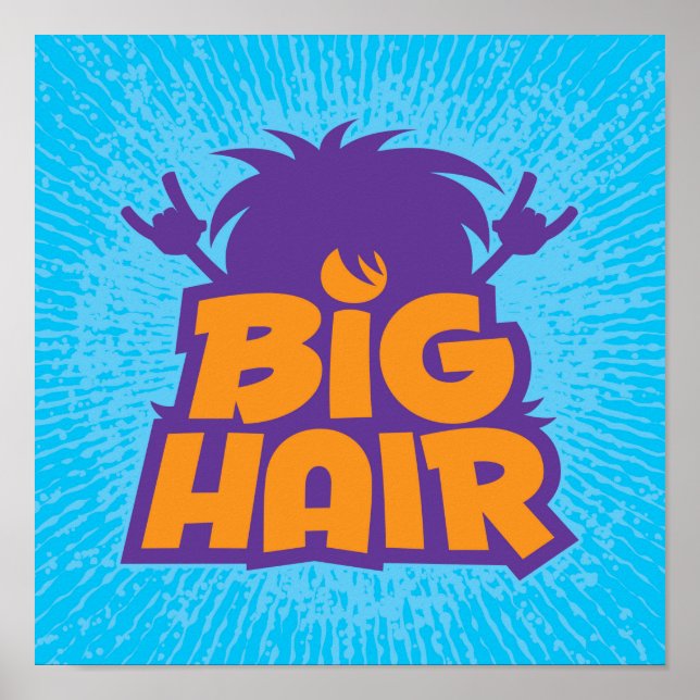 Affiche Logo Big Hair Band (Devant)