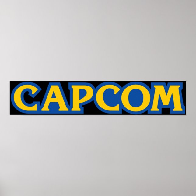 Affiche Logo Capcom (Devant)