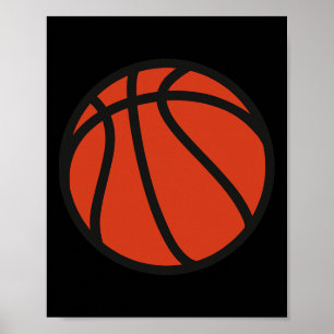 Affiche Logo de basket-ball 1