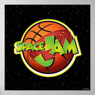 Affiche Logo de basket-ball SPACE JAM™