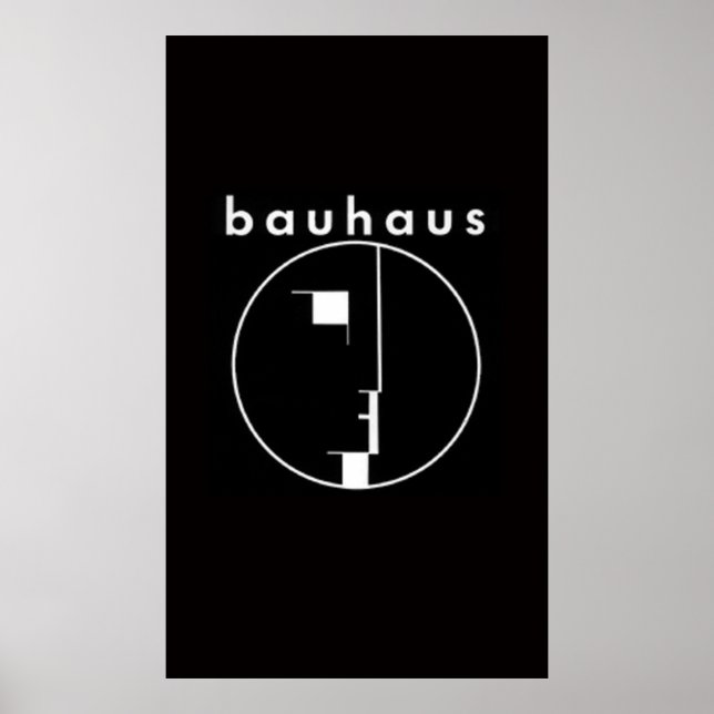 Affiche Logo de Bauhaus Band (Devant)