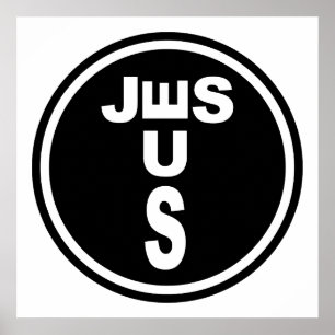 Affiche Logo de Jésus