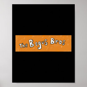Affiche Logo de la boîte Heist Halloween Bogus Bros