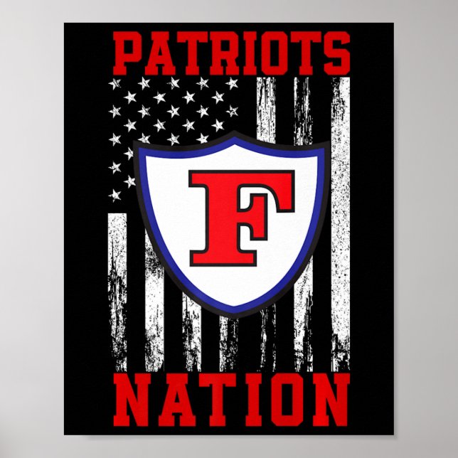 Affiche Logo De La Nation De Freedom Patriots (Devant)