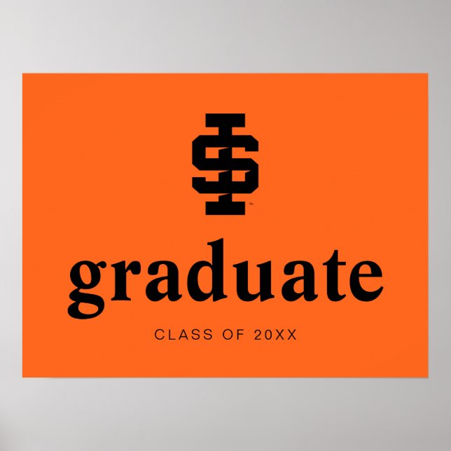 Affiche Logo de l'Université d'État de l'Idaho (Devant)