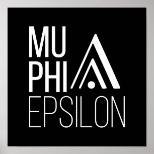 Affiche Logo de Mu Phi Epsilon